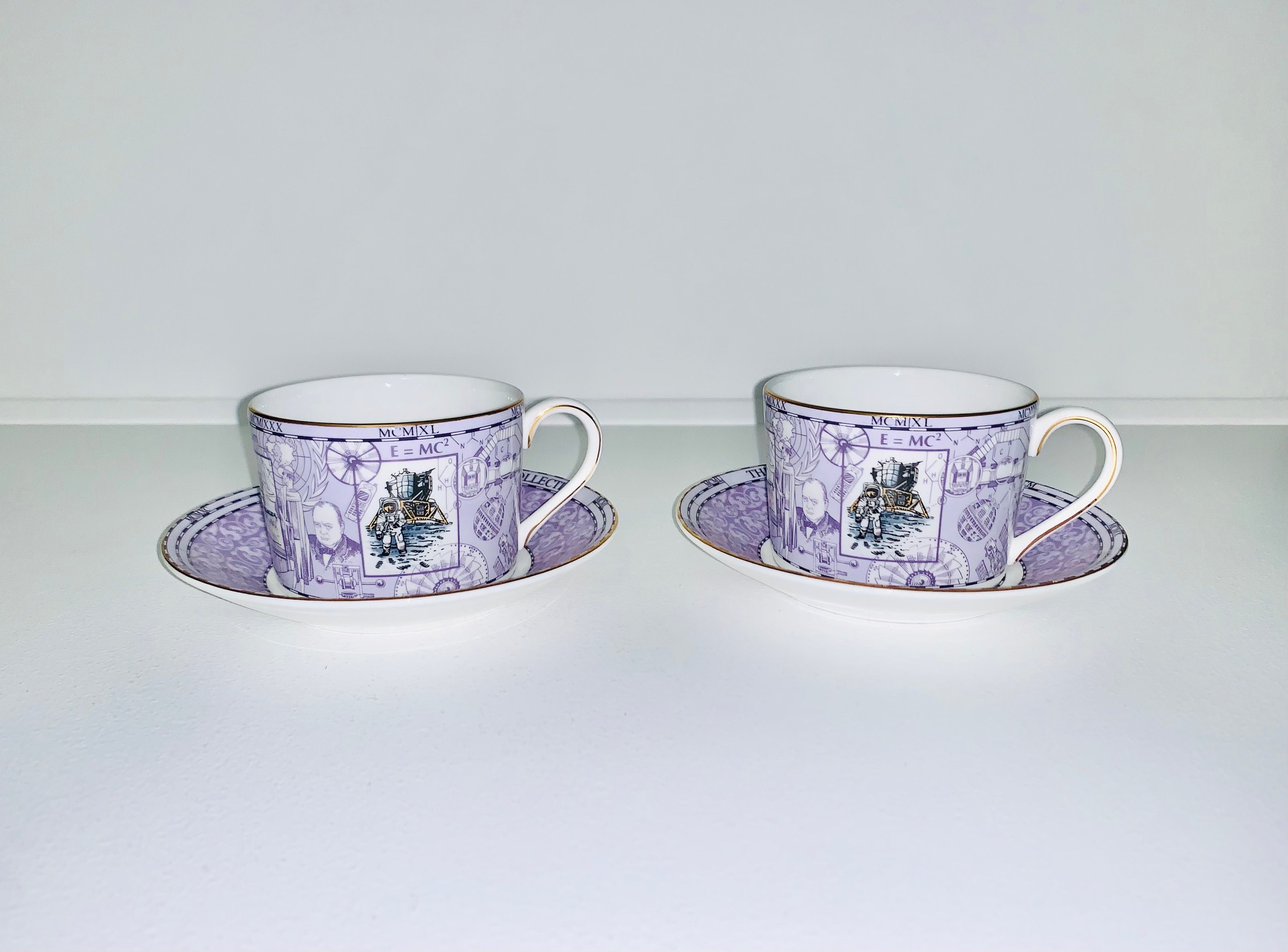 Wedgwood - Millennium Set of 2 Tea Duos, A Celebration of Wedgwood - Millennium Set of 2 Tea Duos, A Celebration of