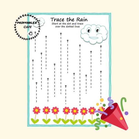 homeschool printables prewriting worksheets for kids at etsy canada