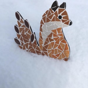 DIY-Do It Yourself mosaic kit - the fox