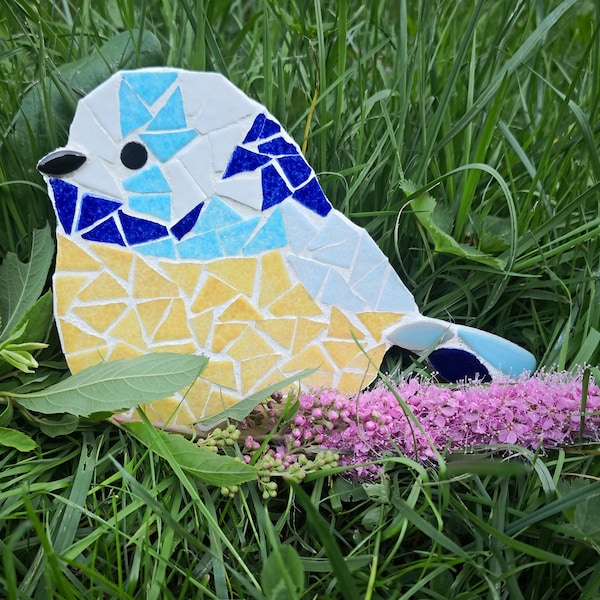 Kit  mosaïque -DIY - Do It Yourself - la mésange