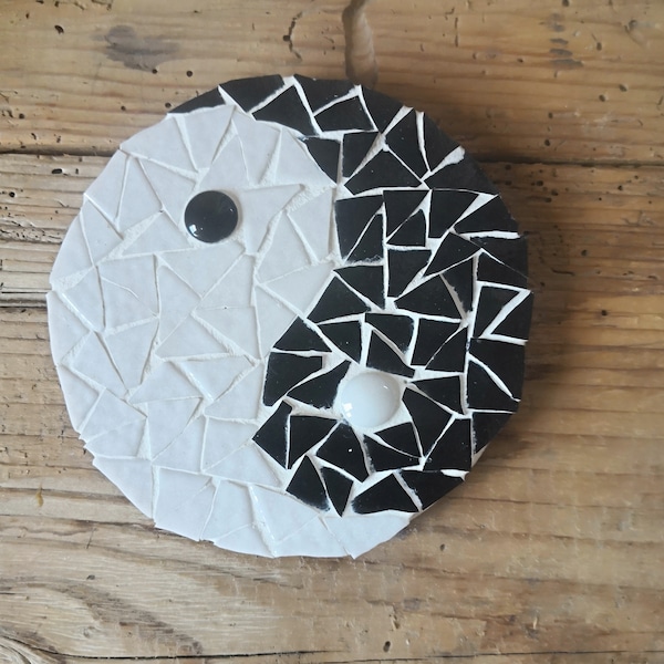 kit mosaïque  DIY-Do It Yourself- ying yang