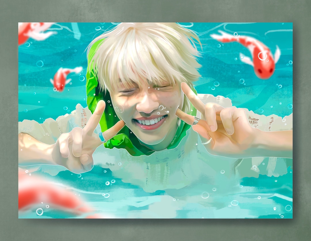 Stray Kids Surfin Felix Photo Print - Etsy