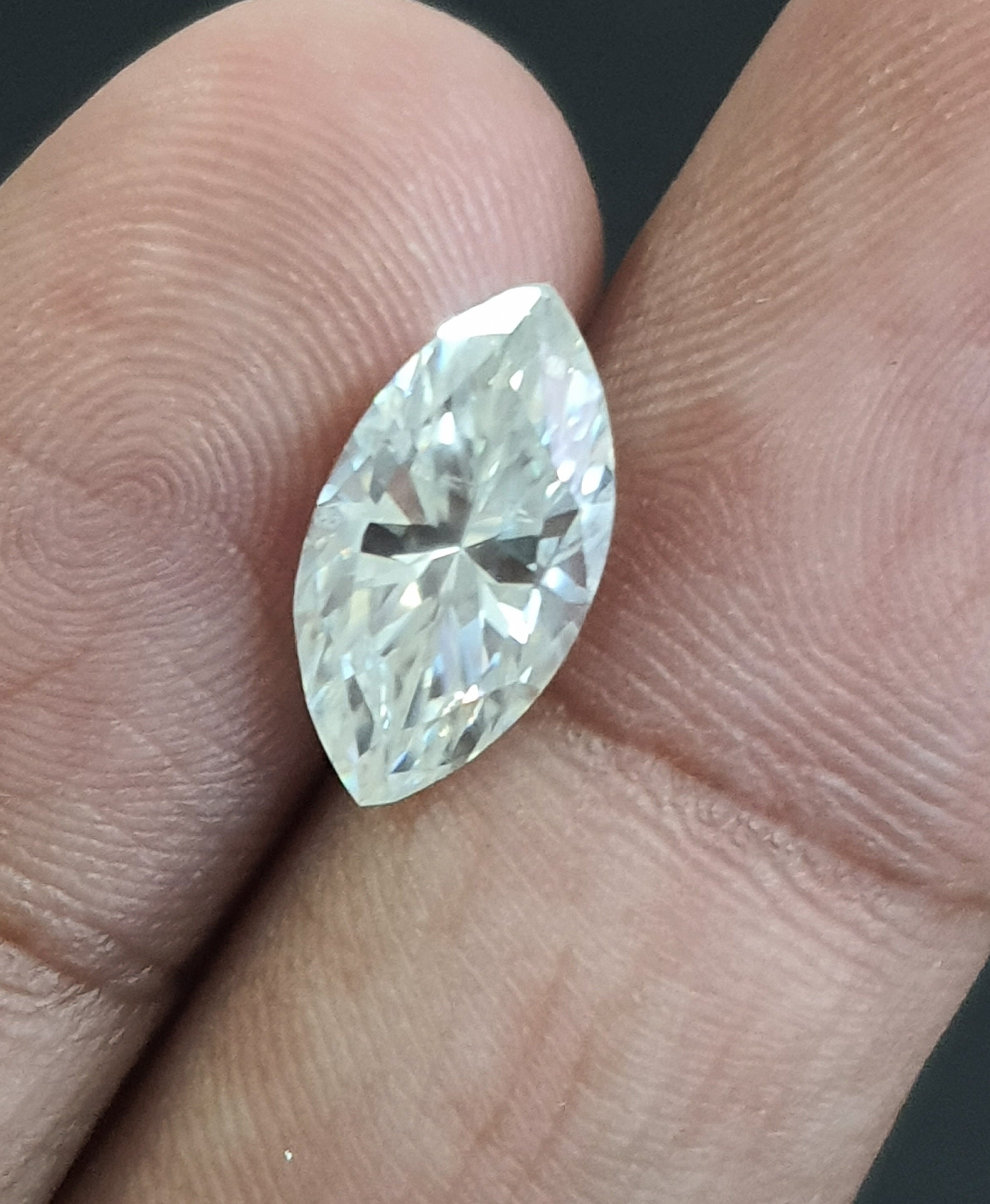 Lab Created Moissanite marquis14x7x5 mm Moissanite Cut Etsy