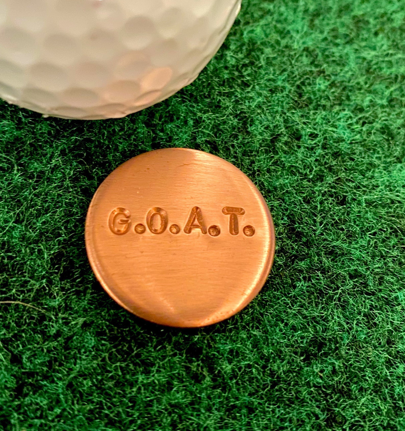 GOAT Golf Ball Marker Golf Gift Custom Personalized Ball Etsy