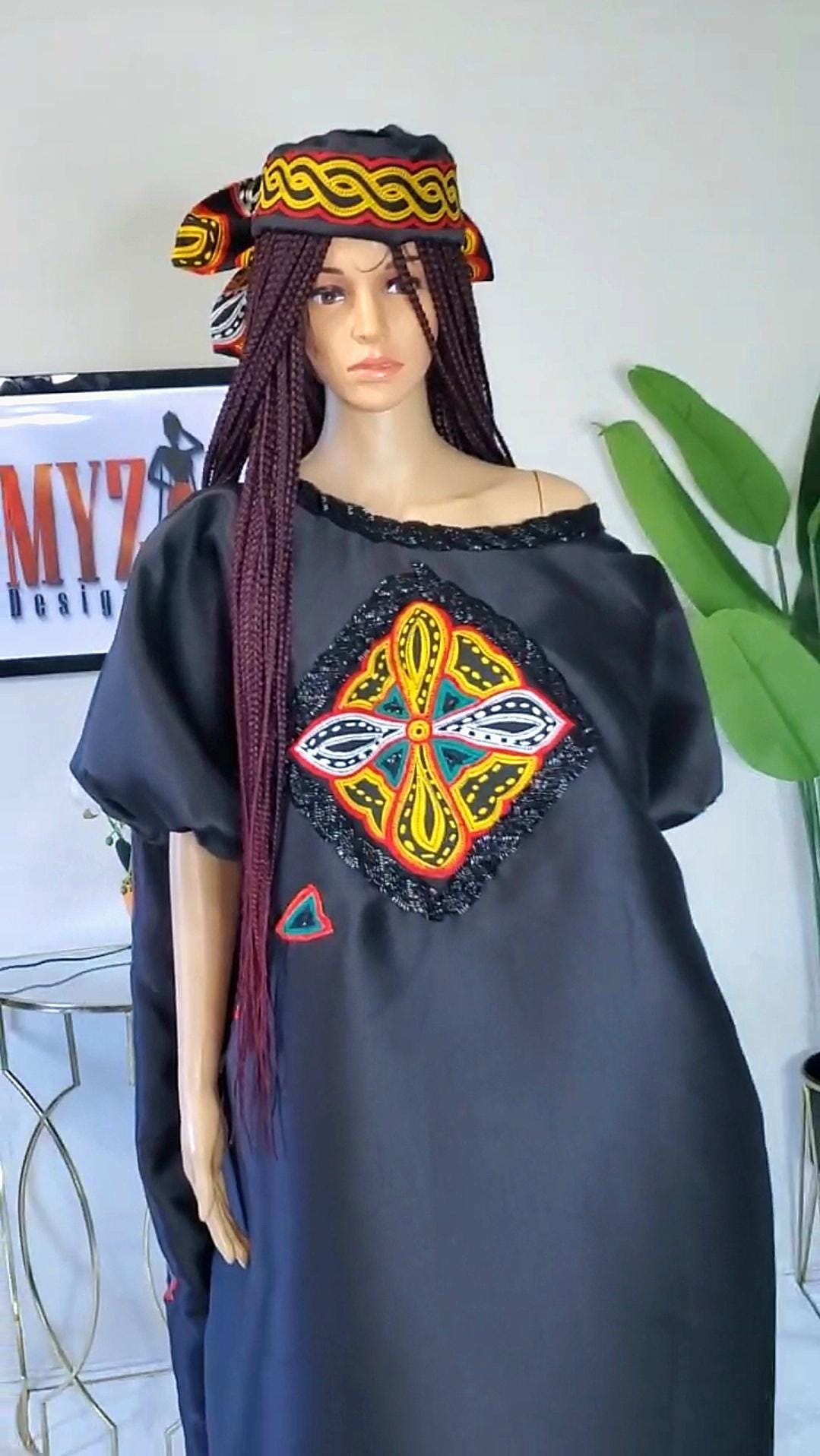 bubu dress designs asymmetrical placket dress design