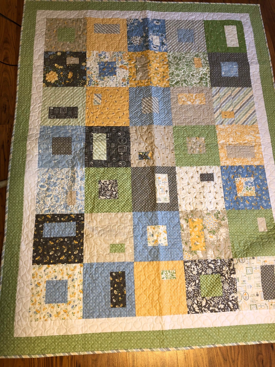Quilt Spring Time Skylight Springtime Quilt - Etsy