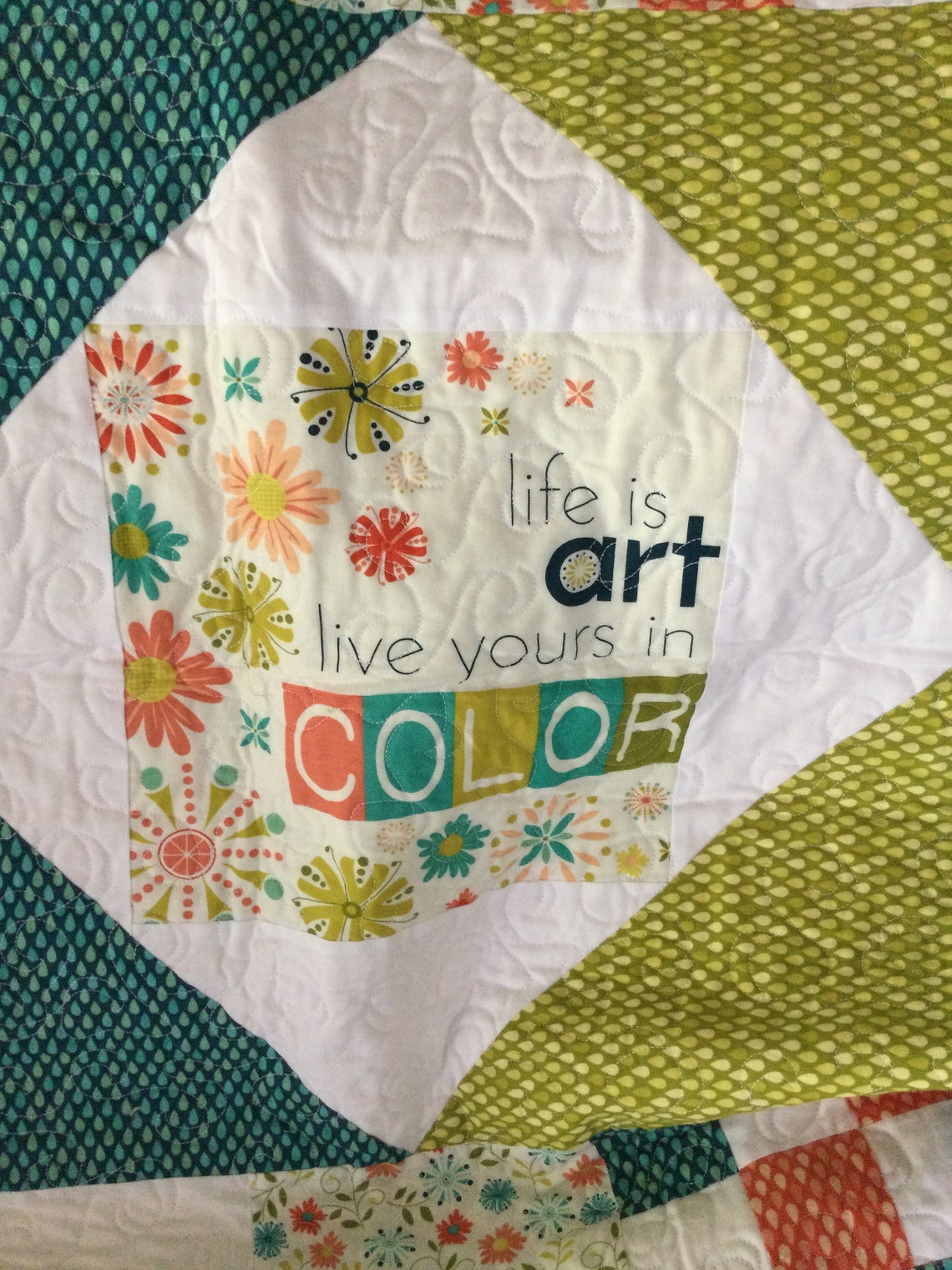 Kindness Changes Everything Quilt Etsy