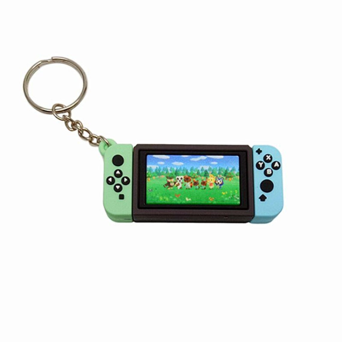 Cute Mario Key Ring Miniature Nintendo Switch Keychains 6 Etsy