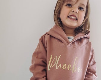girls personalised hoodie