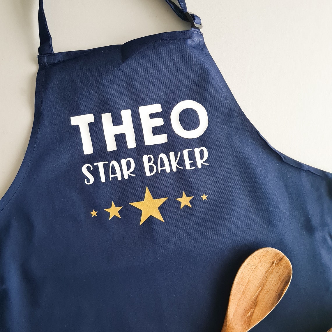 Star Baker Personalised Kids Apron Personalised Gift Kids Etsy
