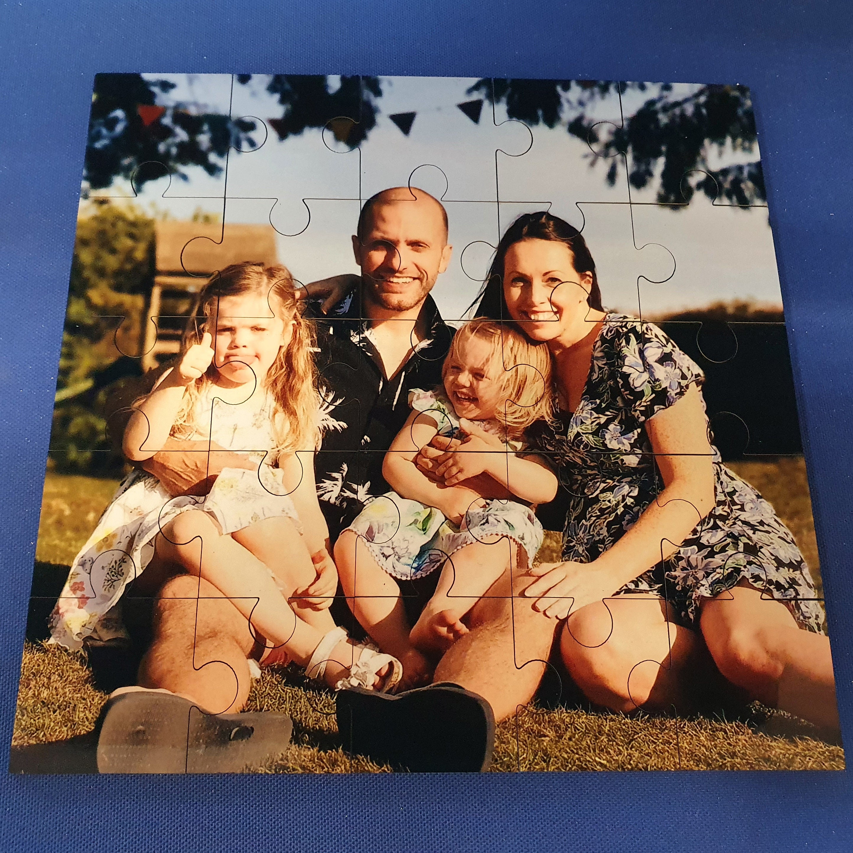 Personalised Jigsaw Jigsaw puzzle 25 piece 17cm x 17cm Etsy