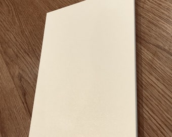 Papier artisanal de luxe Boldmere Ice Gold A4 120 g, paquet de 20 feuilles