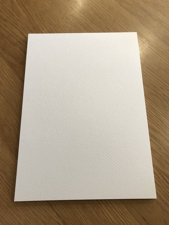 Boldmere Felt Embossed White Craft Paper A4 270gsm Pack of 10
