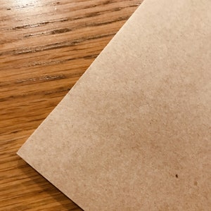Papier sulfurisé brun Boldmere 200 mm x 300 mm Paquet de 10 feuilles