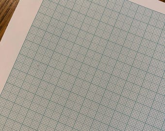 Papier quadrillé vintage Boldmere A4 80 g, paquet de 25 feuilles