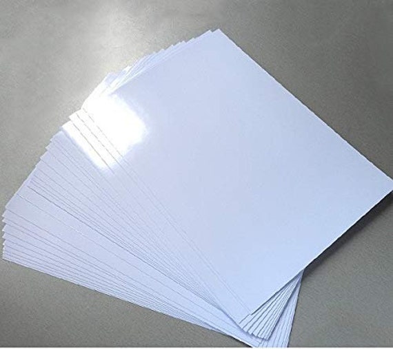 Boldmere High Gloss White Photo Craft Paper A4 260gsm Pack of 20 Sheets 