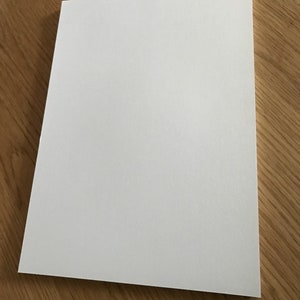 Boldmere Ice White Luxury Craft Paper A4 300gsm Pack of 20 sheets