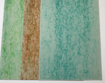 Papier artisanal marbré A4 120 g, paquet de 10 feuilles