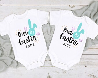 twins easter outfits