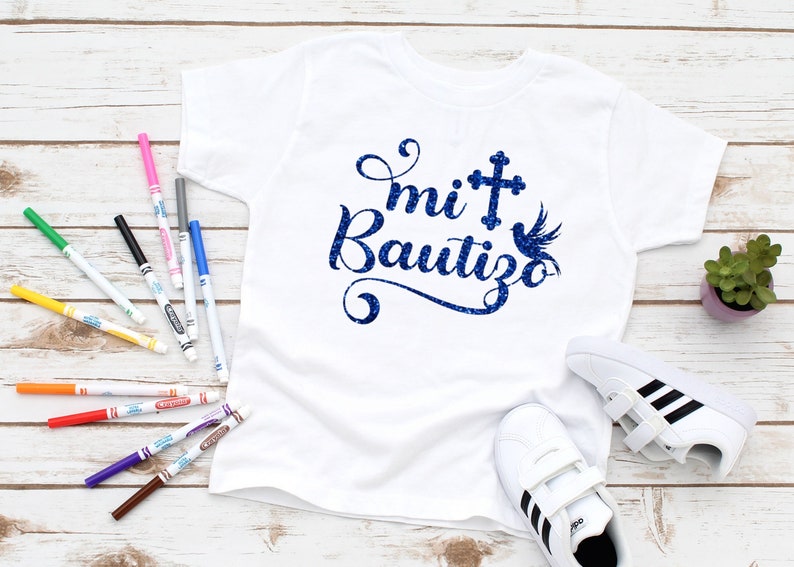 Mi Bautizo God Bless Baby Christening in Spanish Baptism Etsy