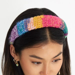 handmade crochet headband image 1