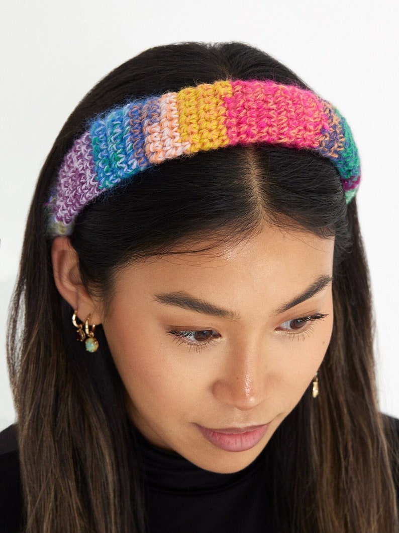 handmade crochet headband image 1
