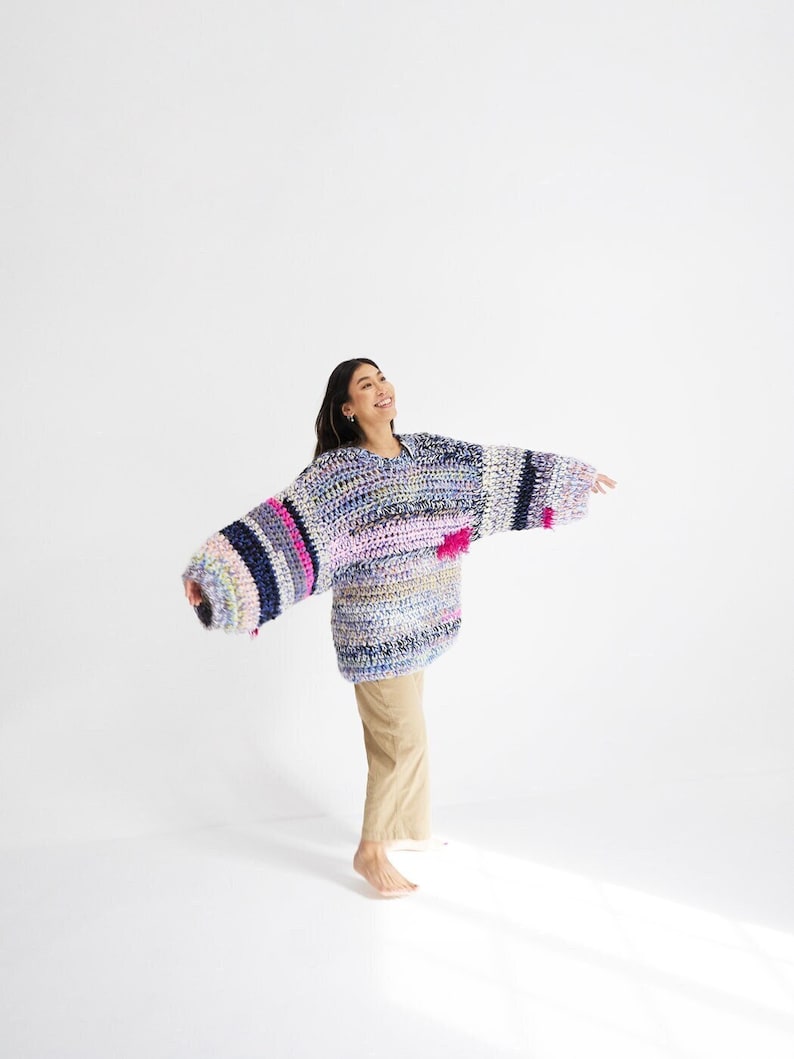 chunky wild sweater image 1