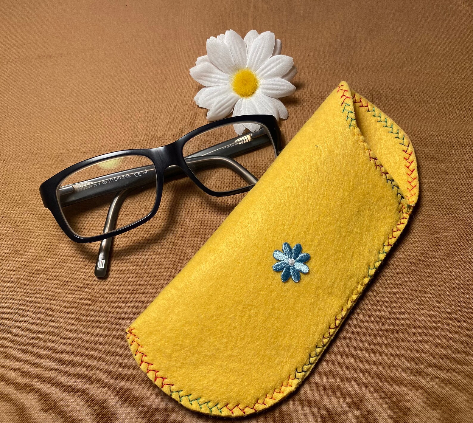 NeLi Brillenetui 'Beste Oma' Aus Filz - Süßes Geschenk Für Omas