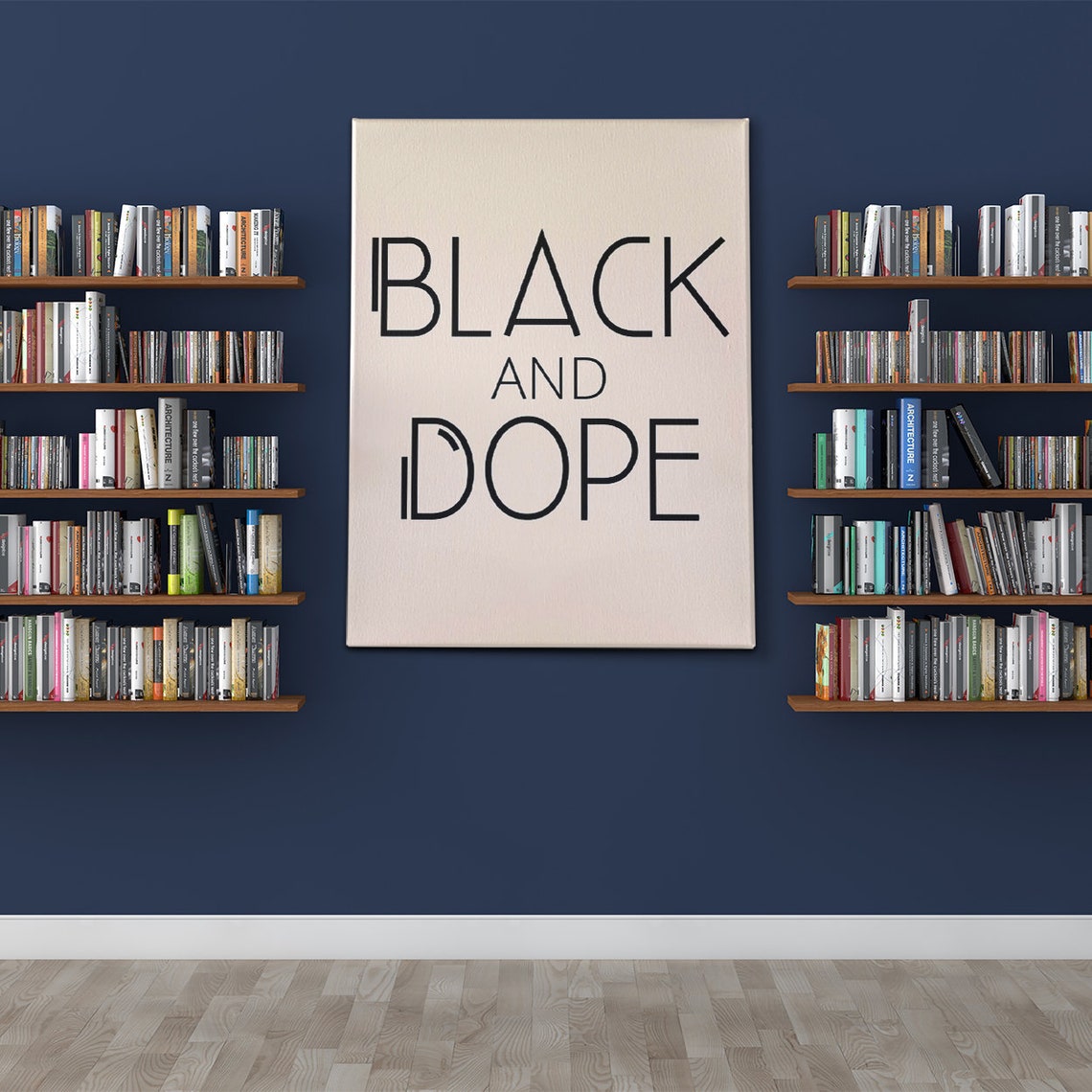 Dope Canvas Art Black and Dope Canvas Melanin Wall Art Etsy