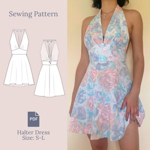 Wrap Dress Pattern - Etsy