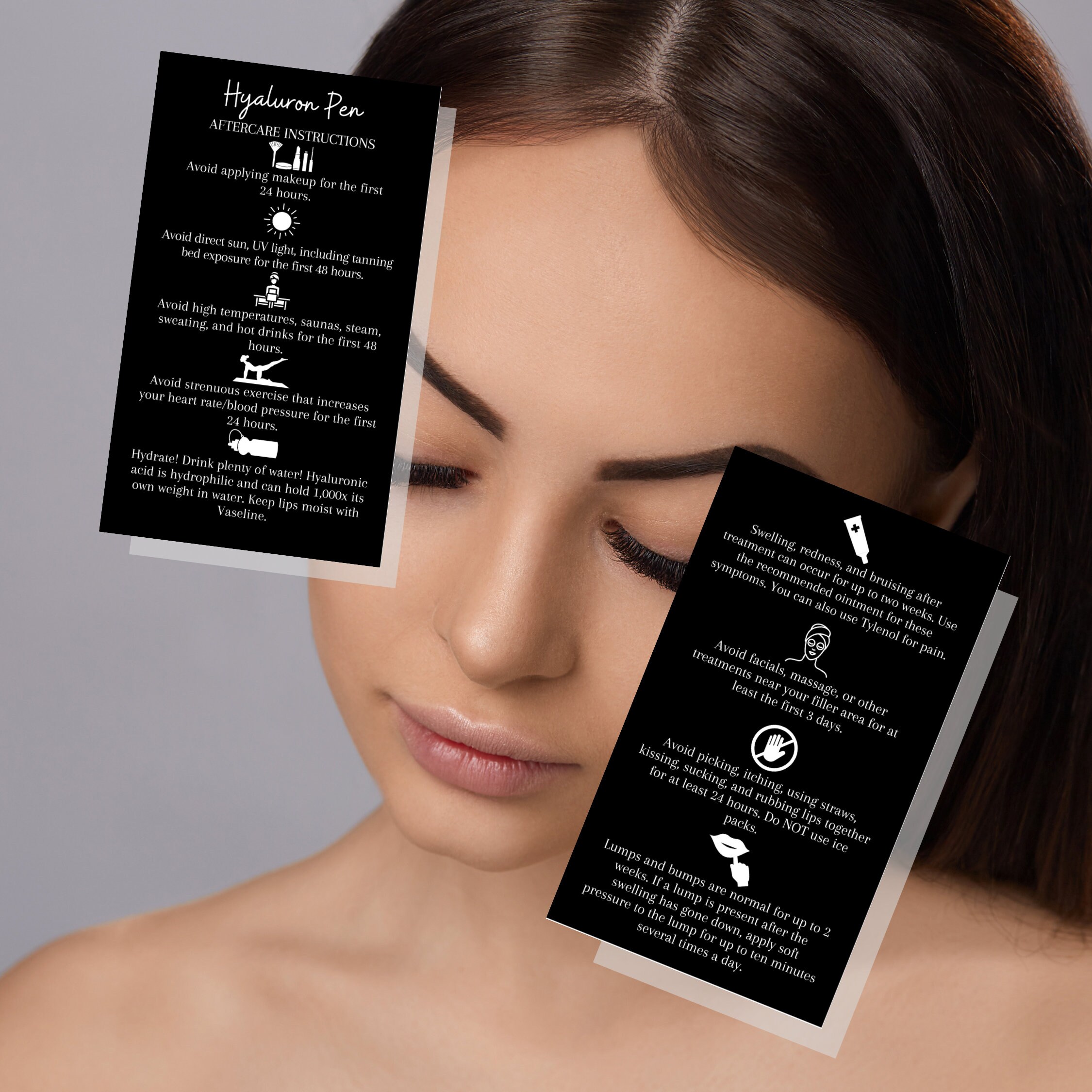 Hyaluron Pen Filler Aftercare Instructions Digital Download Etsy Singapore