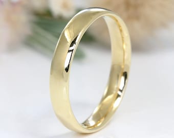 24k Gold Wedding Ring Etsy