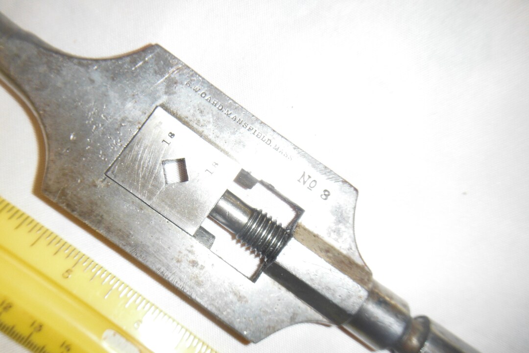 106 S W Card Mansfield, Mass Vintage Tap Wrench No 8 Etsy