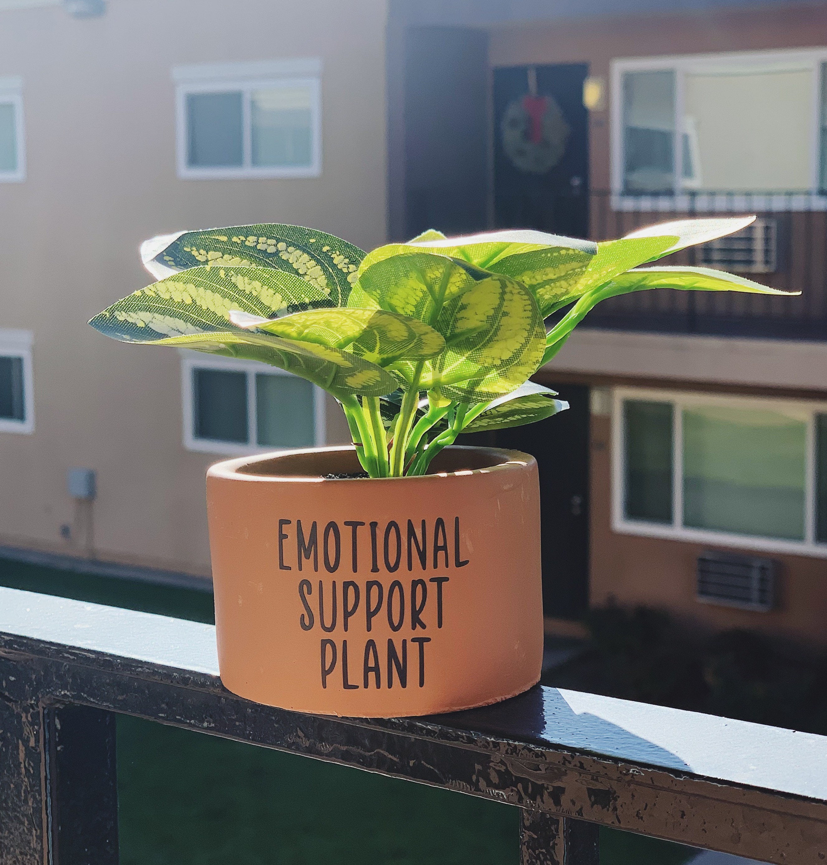Emotional support fake house plant Etsy