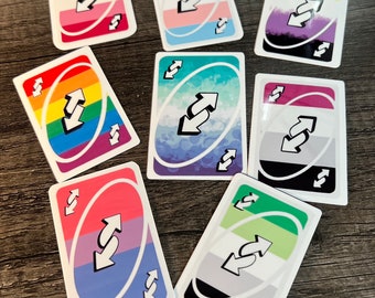 lgbt game card sticker