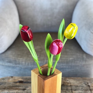 Wooden tulips - Etsy 日本