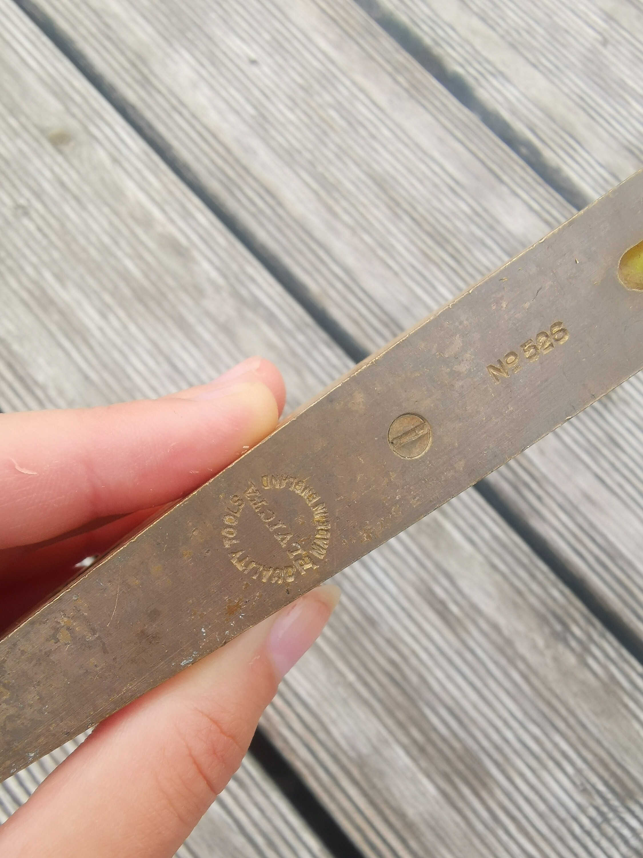 Vintage Level Tool Antique Quality Tool by ELVICTA Old Etsy UK