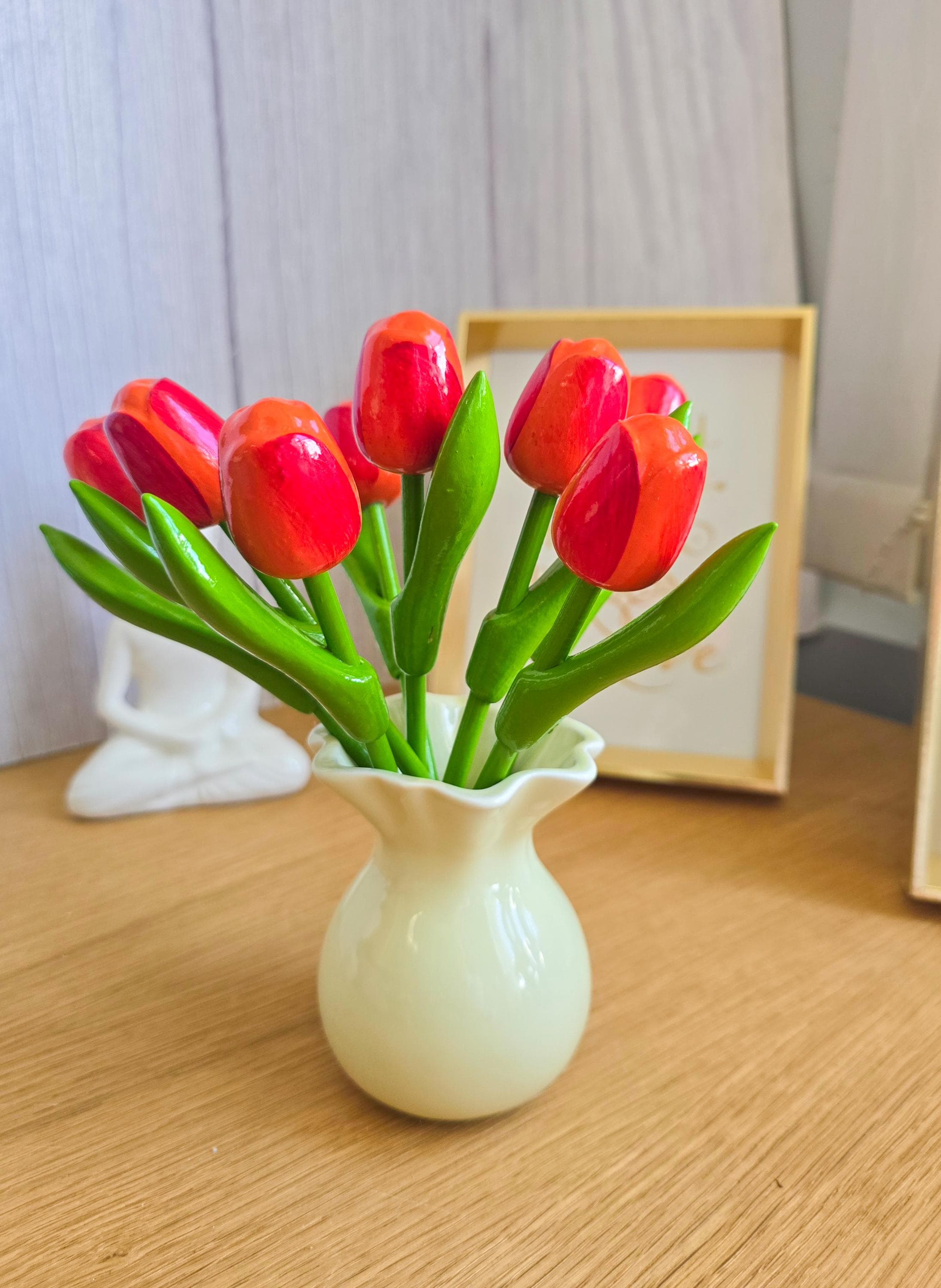 Wooden tulips - Etsy 日本