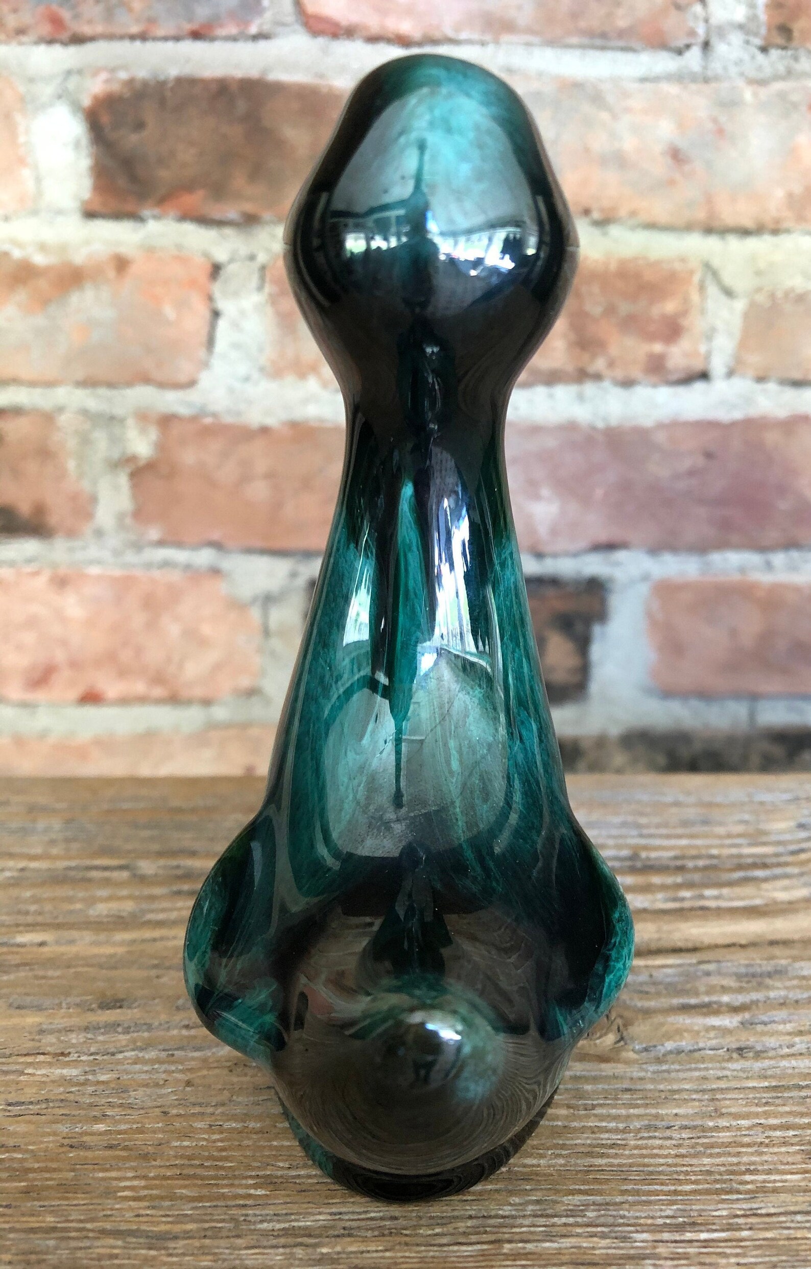 ceramic duck statue