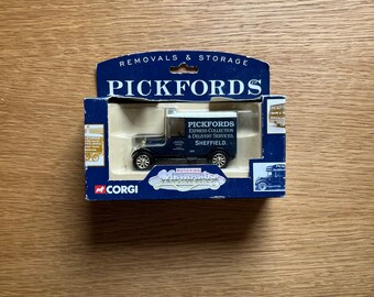 Vintage Corgi Pickfords Ford T Van, 1:43 Diecast Replica