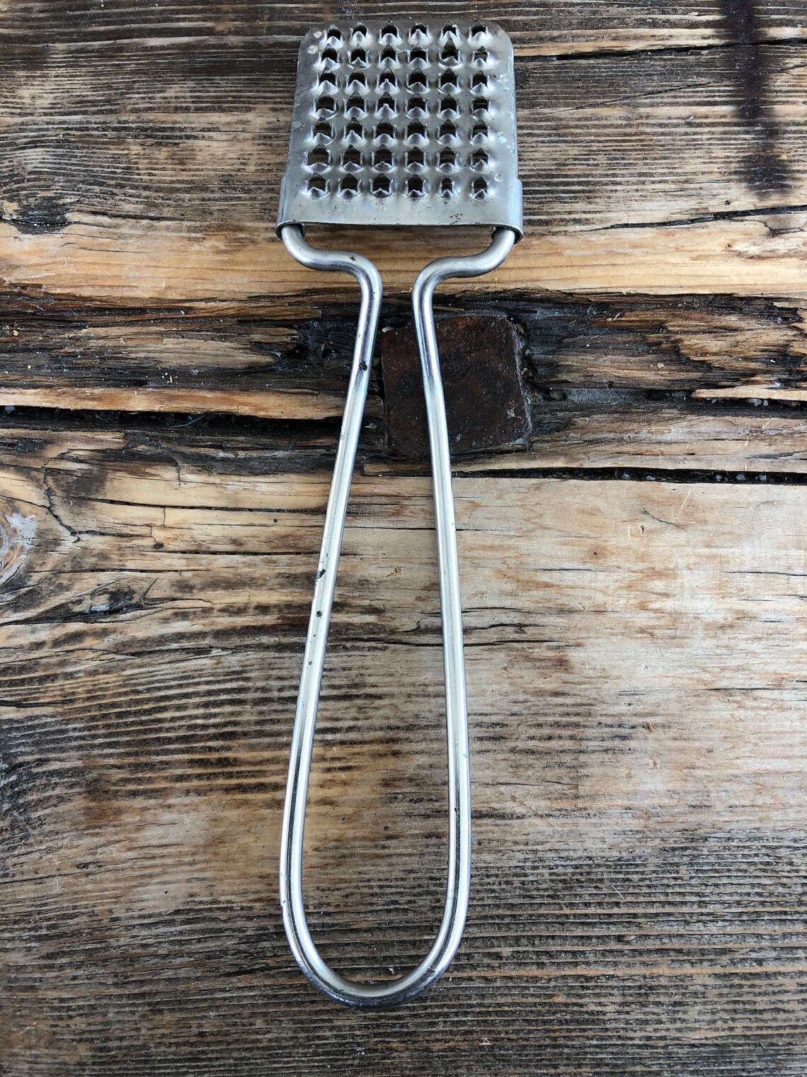Vintage Garlic Grater Garlic Metal Hand Press Ginger Etsy UK