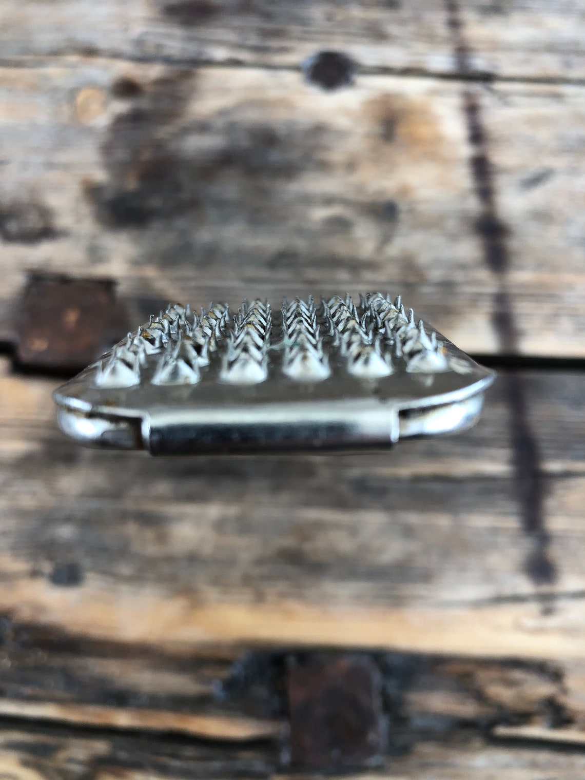 Vintage Garlic Grater Garlic Metal Hand Press Ginger Etsy