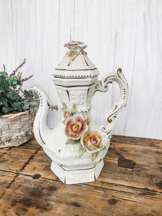 R，CAPODIMONTE ITALY ポット