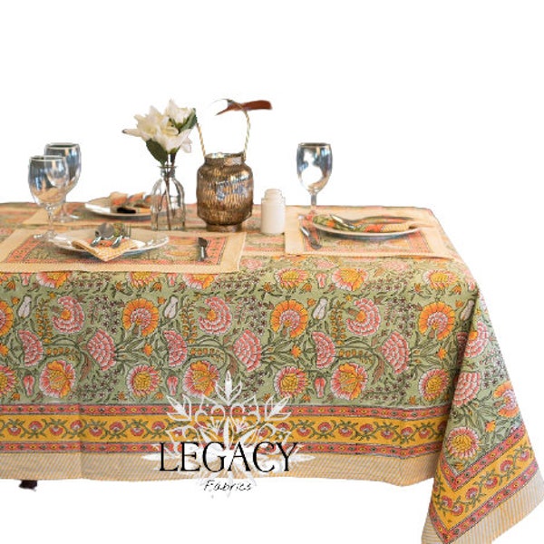 Anokhi Tablecloth Etsy