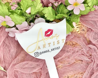 Lash Photo Prop: Acrylic Business Logo Sign