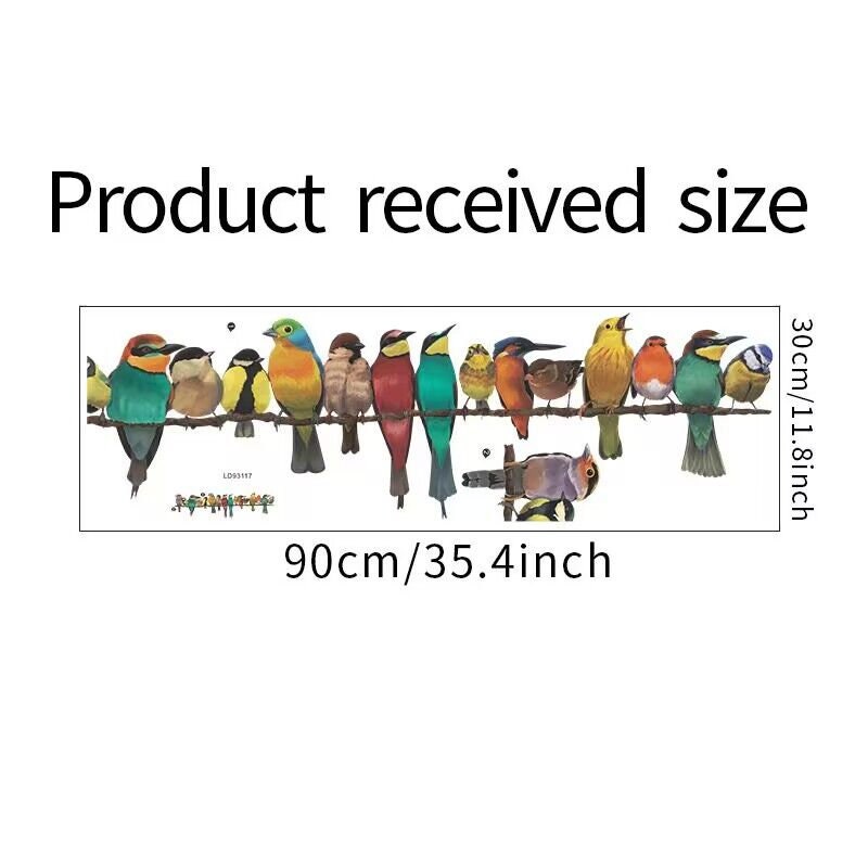 Bird Window Stickersbird Window Decorationwindow Stickers Etsy