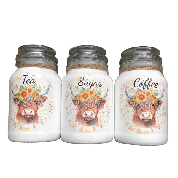 Kitchen Storage Jars Etsy UK