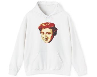 Gene Wilder Unisex Hoodie: Retro Comedian Sweatshirt