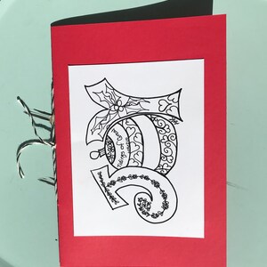 JOY Scribbling Inspiration Holiday Season Journal -36 Page journal- 17 Inspirational Line Arts Scribbles for Coloring and Meditation