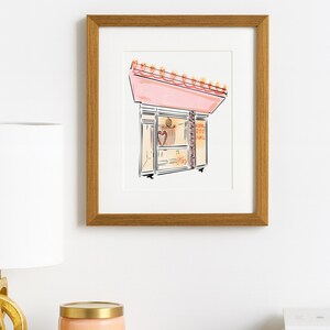 Sure Thing Chapel wedding gift for anniversary gift for wedding illustration for wedding portrait housewarming gift for bride and groom
